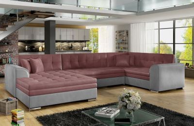 Kutna garnitura Damario s ležajem - 160x340x73 cm