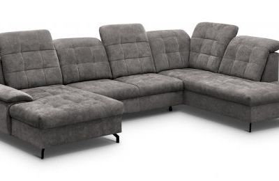 Kutna garnitura BERRY na razvlačenje sa spremnikom - 167x334x213 cm