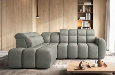 Kutna garnitura Falconn sa električnom funkcijom izvlačenja 208x258 cm