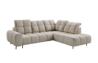 Kutna garnitura Sergio sa električnom funkcijom izvlačenja 275x225 cm