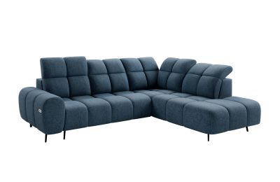 Kutna garnitura Sergio sa električnom funkcijom izvlačenja 275x225 cm