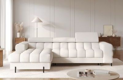 Kutna garnitura Felro na razvlačenje sa spremnikom - 181x285x45 cm