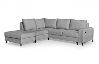 Kutna garnitura BRANDO sa tabureom na razvlačenje - 260x170x44 cm