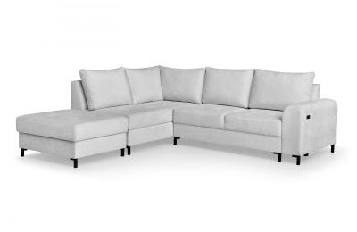 Kutna garnitura BRANDO sa tabureom na razvlačenje - 260x170x44 cm