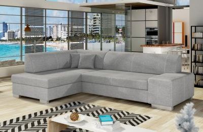 Kutna garnitura Fabio s ležajem i spremnikom - 167x268x73 cm