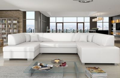 Kutna garnitura Havana s ležajem i spremnikom - 207x320x73 cm