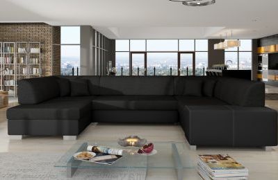 Kutna garnitura Havana s ležajem i spremnikom - 207x320x73 cm