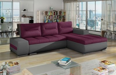 Kutna garnitura Ottavio s ležajem i spremnikom - 180x275x85 cm