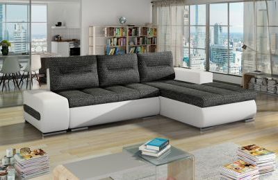 Kutna garnitura Ottavio s ležajem i spremnikom - 180x275x85 cm