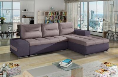 Kutna garnitura Ottavio s ležajem i spremnikom - 180x275x85 cm