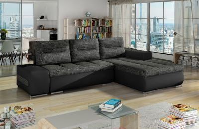 Kutna garnitura Ottavio s ležajem i spremnikom - 180x275x85 cm