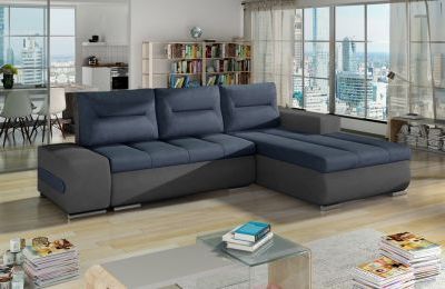 Kutna garnitura Ottavio s ležajem i spremnikom - 180x275x85 cm