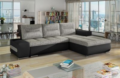 Kutna garnitura Ottavio s ležajem i spremnikom - 180x275x85 cm