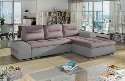 Kutna garnitura Ottavio s ležajem i spremnikom - 180x275x85 cm