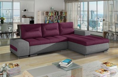 Kutna garnitura Ottavio s ležajem i spremnikom - 180x275x85 cm