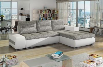 Kutna garnitura Ottavio s ležajem i spremnikom - 180x275x85 cm