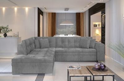 Kutna garnitura Pieretta s ležajem - 205x260x80 cm