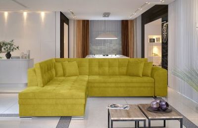 Kutna garnitura Pieretta s ležajem - 205x260x80 cm