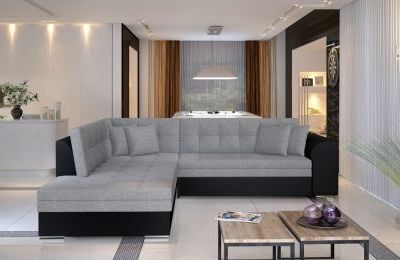 Kutna garnitura Pieretta s ležajem - 205x260x80 cm