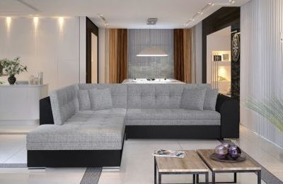 Kutna garnitura Pieretta s ležajem - 205x260x80 cm