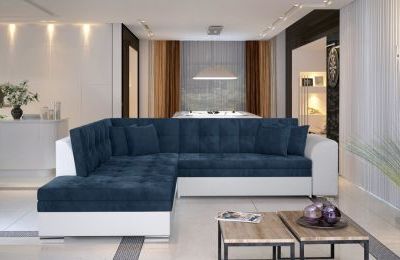 Kutna garnitura Pieretta s ležajem - 205x260x80 cm