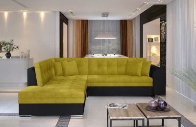 Kutna garnitura Pieretta s ležajem - 205x260x80 cm