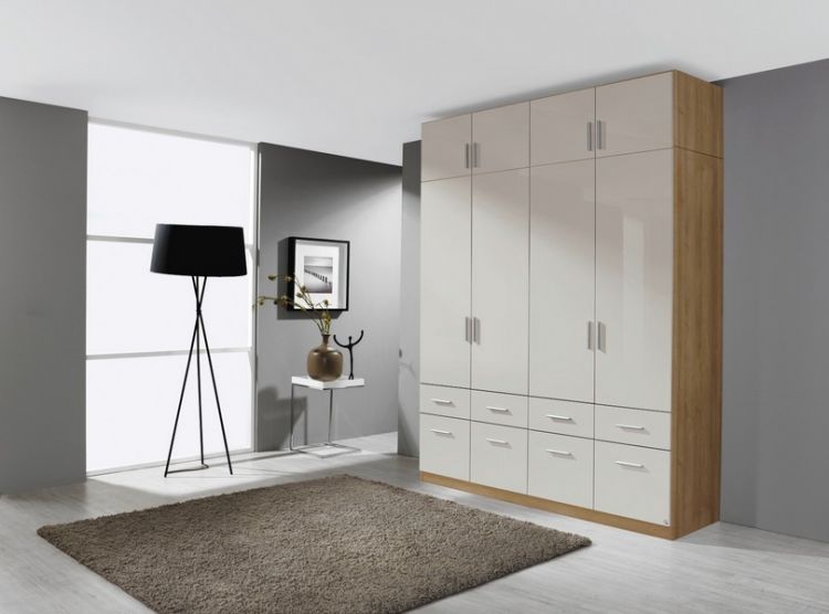 Korpus Druck Eiche Wotan + Hochglanz soft grey